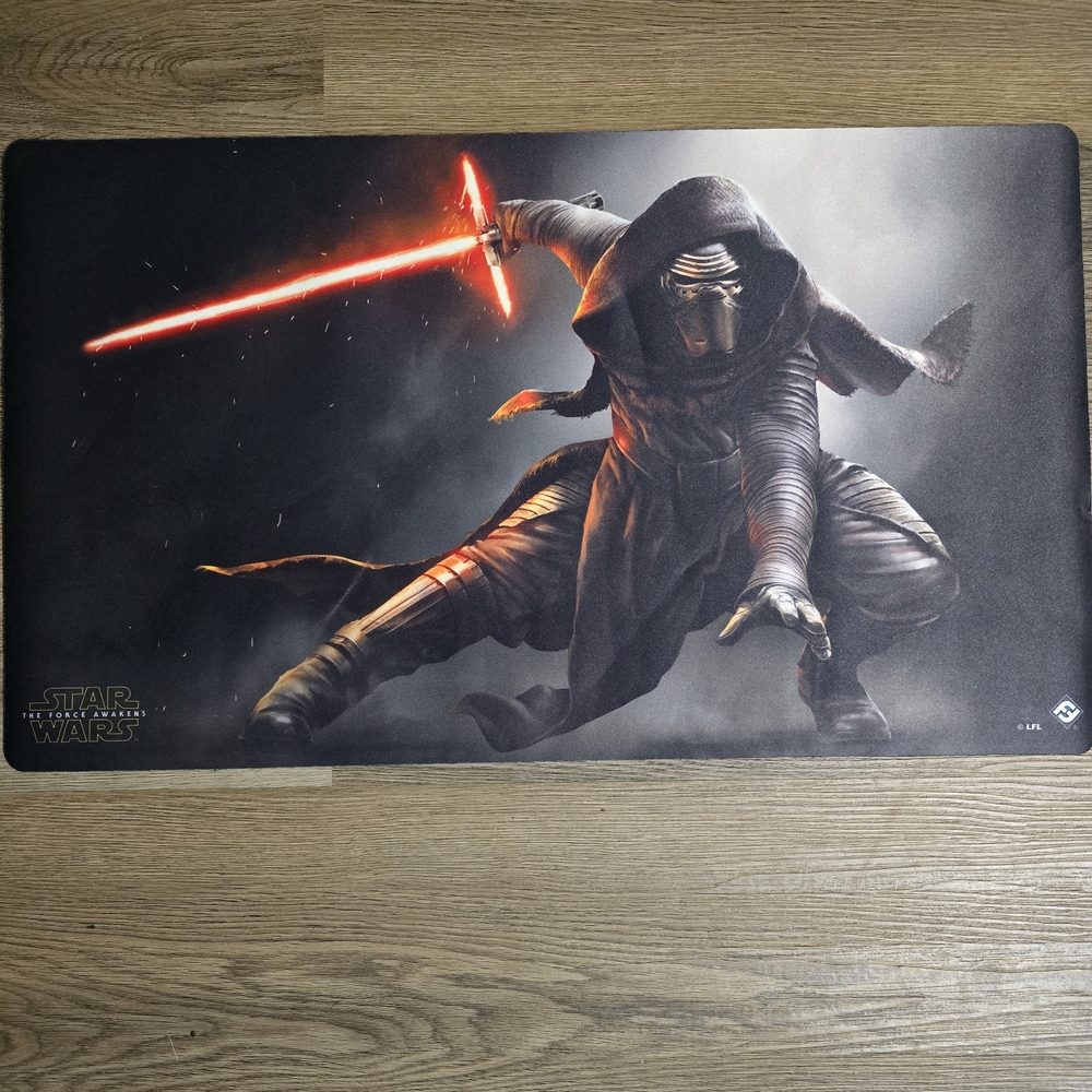 Star Wars Gaming Mouse Pad with Red Lightsaber